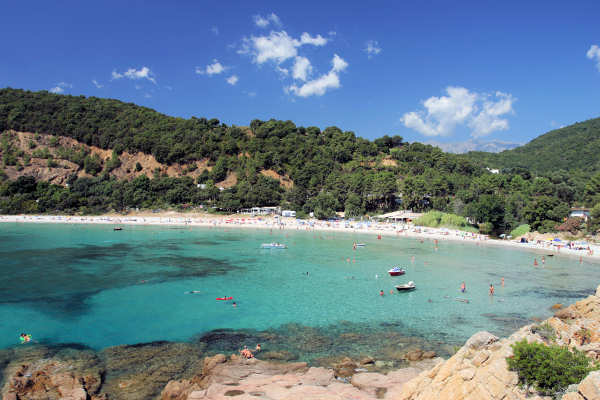 Strand Korsika